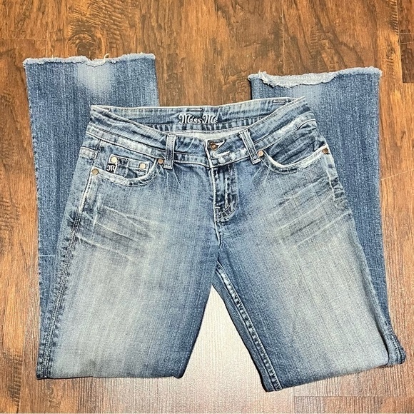 MISS ME JEANS size 28 style: JP4009D-LUCILLE color Baltimore Dark EuC - Picture 14 of 15